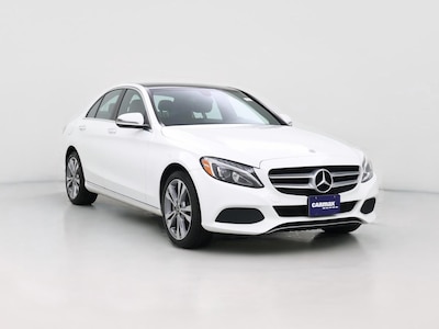 White 2018 Mercedes-Benz C300