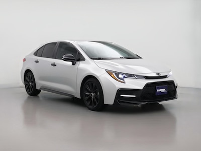 Silver 2022 Toyota Corolla SE Night Shade