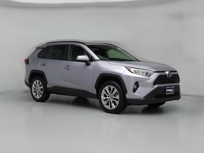 Silver 2019 Toyota RAV4 XLE Premium