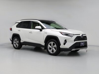 White 2019 Toyota RAV4 Hybrid Limited