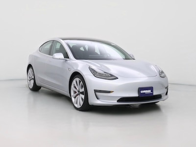 Silver 2018 Tesla Model 3 Performance