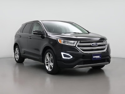 Black 2017 Ford Edge Titanium