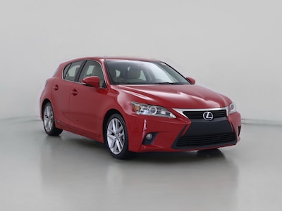 Red 2014 Lexus CT 200h