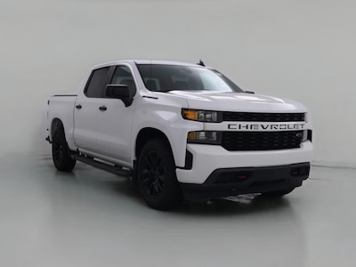White 2021 Chevrolet Silverado 1500 Custom