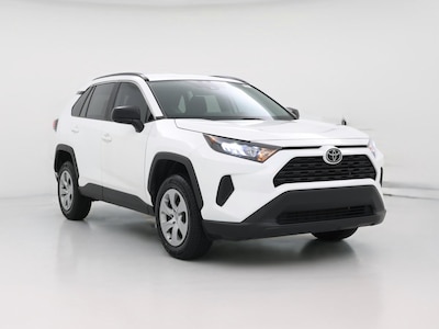 White 2021 Toyota RAV4 LE
