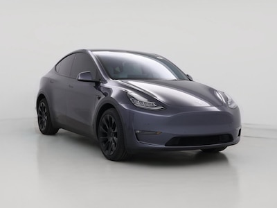 Gray 2021 Tesla Model Y Long Range