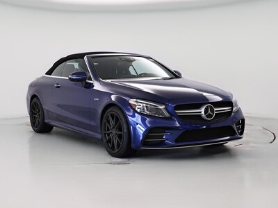 Blue 2020 Mercedes-Benz C43 AMG