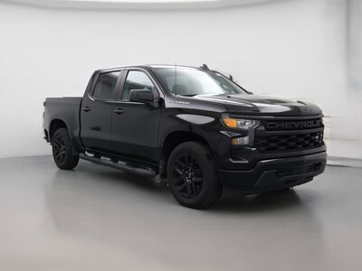 Black 2022 Chevrolet Silverado 1500 Custom