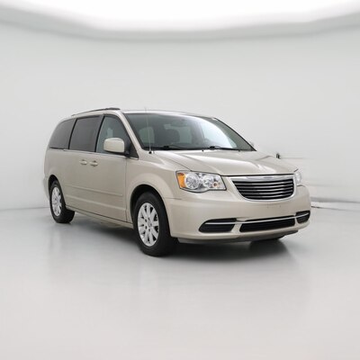 Tan 2016 Chrysler Town and Country LX