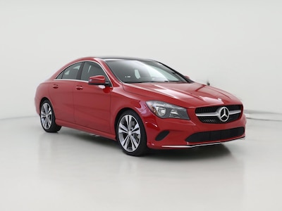 Red 2017 Mercedes-Benz CLA250