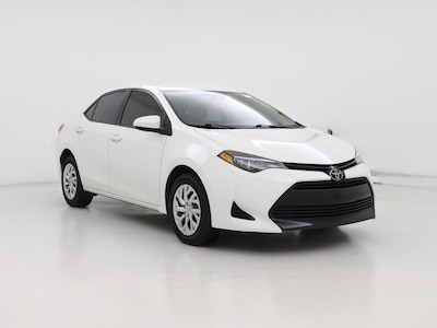 White 2018 Toyota Corolla LE