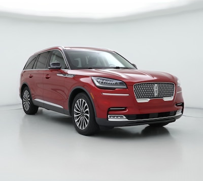 Red 2020 Lincoln Aviator Reserve
