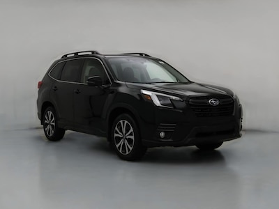 Black 2022 Subaru Forester Limited