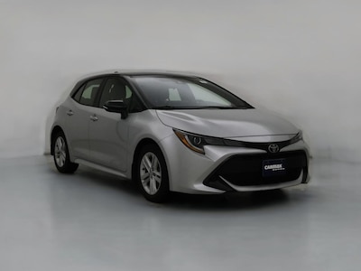 Silver 2022 Toyota Corolla Hatchback SE