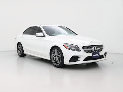 White 2020 Mercedes-Benz C300
