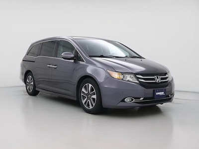 Gray 2016 Honda Odyssey Touring Elite
