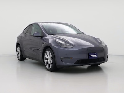 Gray 2022 Tesla Model Y Long Range