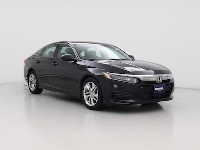 Black 2018 Honda Accord LX