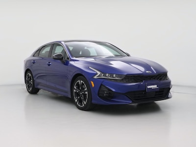 Blue 2021 Kia K5 GT-Line