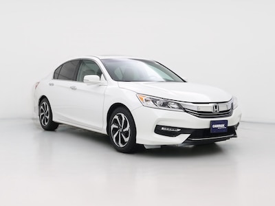White 2017 Honda Accord EX-L