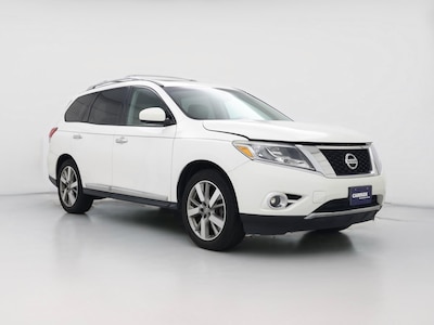 White 2013 Nissan Pathfinder Platinum