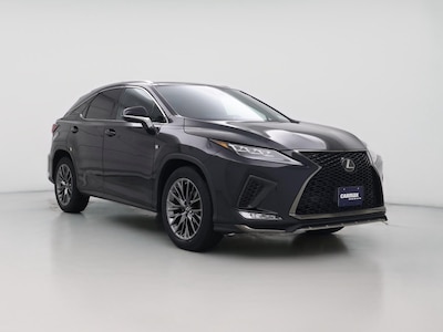 Black 2022 Lexus RX 350 F-SPORT Handling