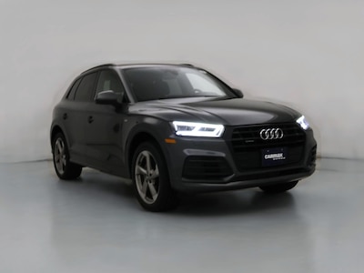 Gray 2020 Audi Q5 Titanium Premium Plus