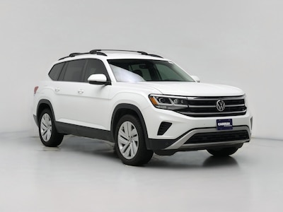 White 2021 Volkswagen Atlas SE w/Tech