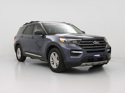Blue 2021 Ford Explorer XLT