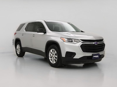 Silver 2020 Chevrolet Traverse LS