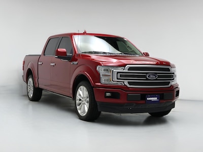 Red 2020 Ford F150 Limited