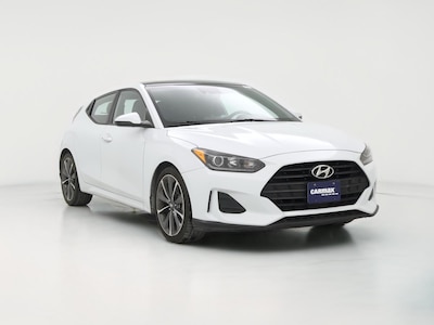 White 2019 Hyundai Veloster Premium