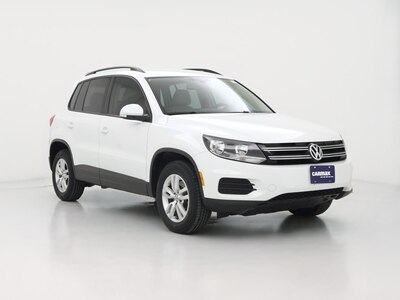 White 2017 Volkswagen Tiguan S
