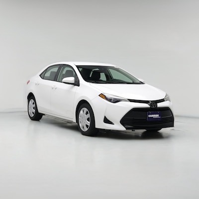 White 2018 Toyota Corolla LE