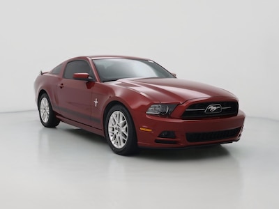 Red 2014 Ford Mustang Premium