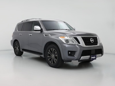 Gray 2017 Nissan Armada Platinum