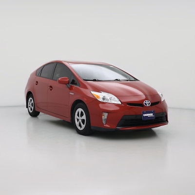Red 2014 Toyota Prius Three