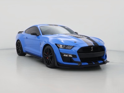 Blue 2022 Ford Mustang Shelby GT500