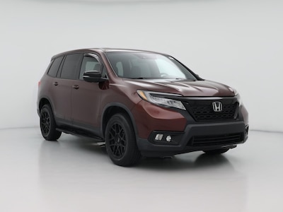 Red 2020 Honda Passport Elite