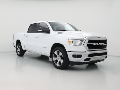White 2022 Ram 1500 Bighorn