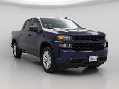 Blue 2022 Chevrolet Silverado 1500 LTD Custom