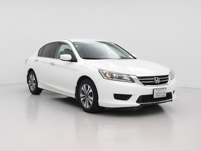 White 2013 Honda Accord LX