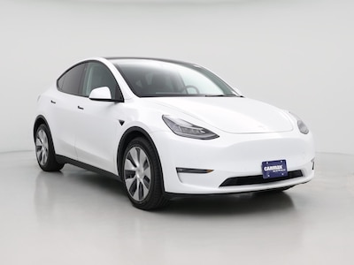 White 2021 Tesla Model Y Long Range