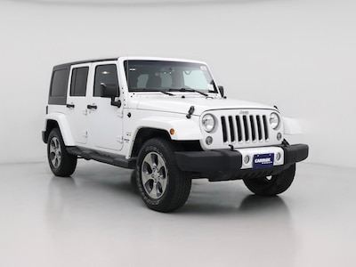 White 2016 Jeep Wrangler Unlimited Sahara