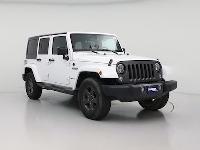 White 2016 Jeep Wrangler Unlimited Freedom