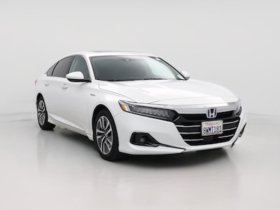 White 2021 Honda Accord Hybrid EX