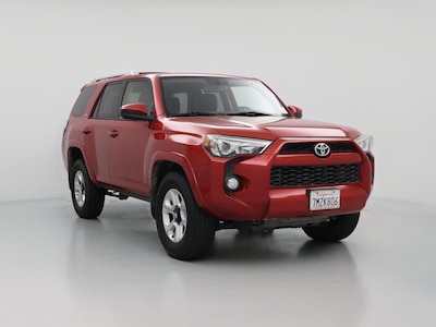 Red 2015 Toyota 4Runner SR5