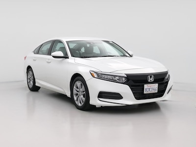 White 2018 Honda Accord LX