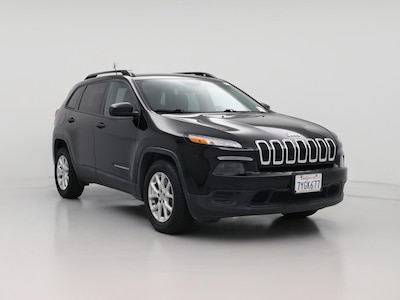 Black 2017 Jeep Cherokee Sport