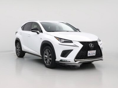 White 2019 Lexus NX 300 F-Sport